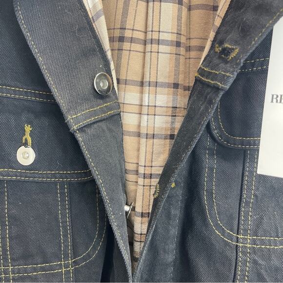 CAT X Reclaimed LA  Mens Reversible Utility Jacket Urban Outfitters UNISEX - Picture 15 of 16